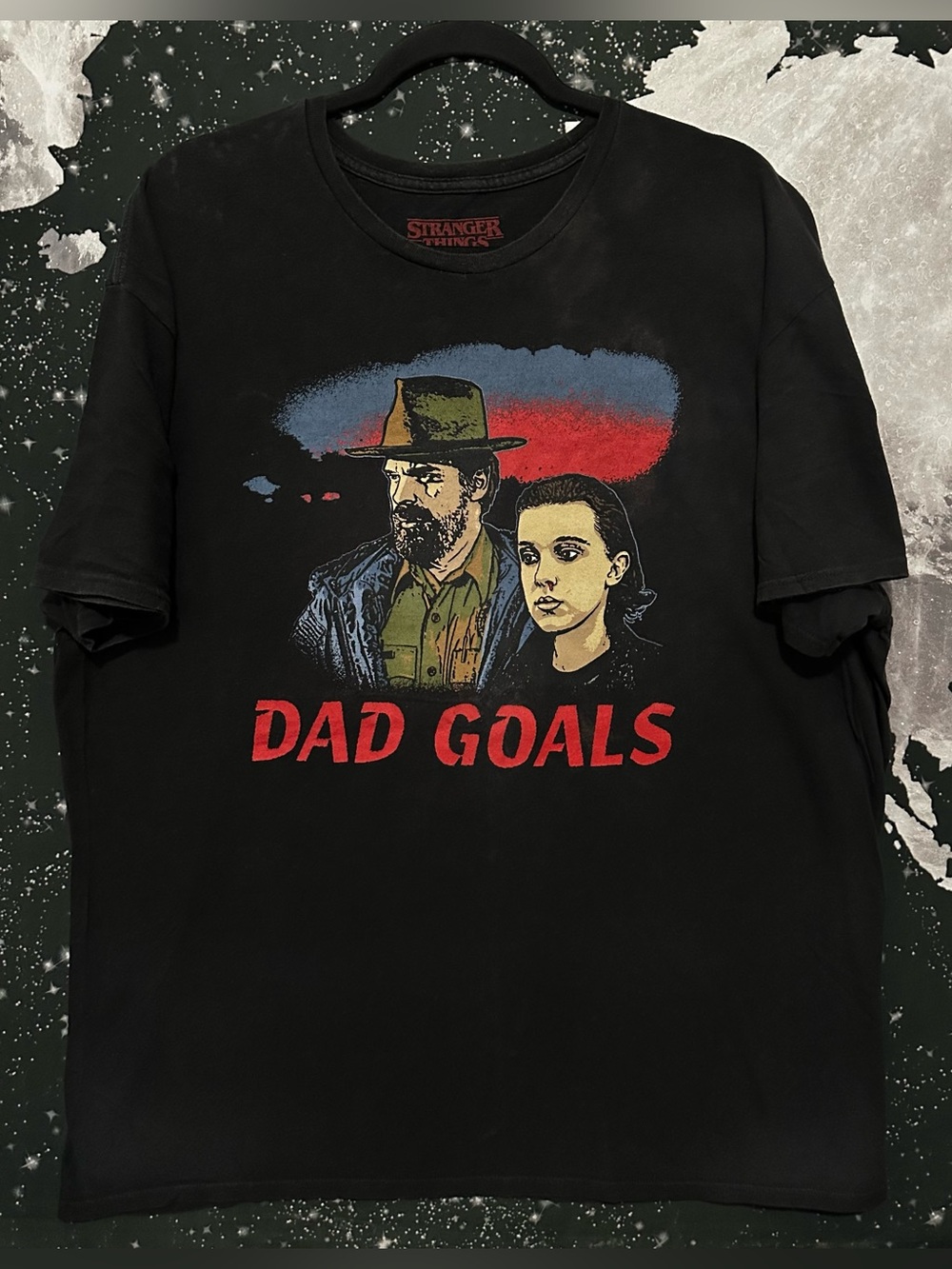 Stranger Things Jim Hopper & Eleven Dad Goals Shirt